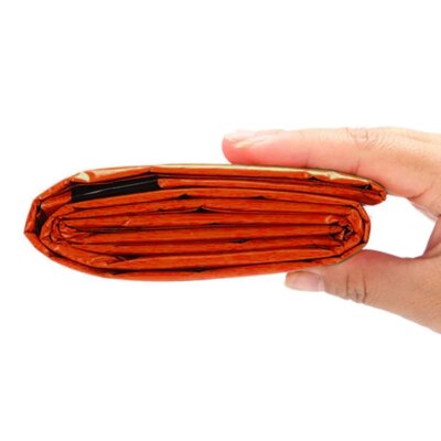 Tente tubulaire d'urgence pour 1/2 personnes, sac de couchage