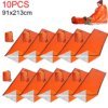 Tente tubulaire d'urgence pour 1/2 personnes, sac de couchage