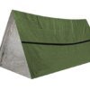 Kit de couverture thermique SOS imperméable, tente d'urgence