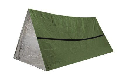 Kit de couverture thermique SOS imperméable, tente d'urgence