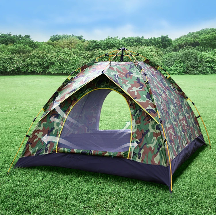 Tente de Camping étanche à l'eau, Double automatique, ouverture rapide – Image 6