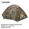 tente de Camping ultralégère pour 2 à 3 personnes, Double couche, imperméable