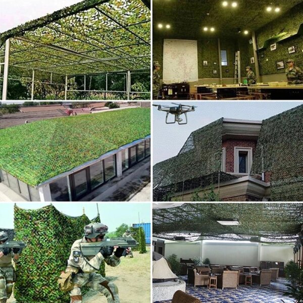 1.5m x 1m / 4m x 5m camouflage militaire de chasse forêt camouflage – Image 6