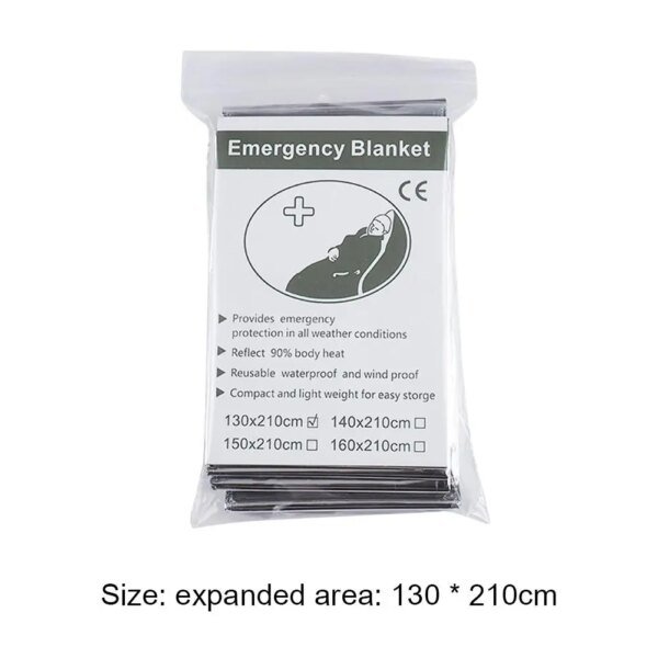 5-30PCS Couverture D'urgence Extérieure Survivre Premiers Secours Militaires