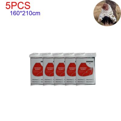 5-30PCS Couverture D'urgence Extérieure Survivre Premiers Secours Militaires