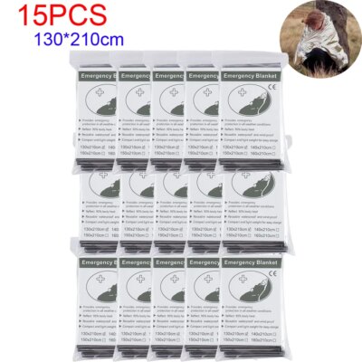 5-30PCS Couverture D'urgence Extérieure Survivre Premiers Secours Militaires