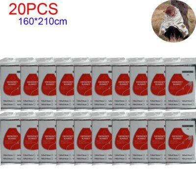 16924-65c2b9.jpg 5-30PCS Couverture D'urgence Extérieure Survivre Premiers Secours Militaires