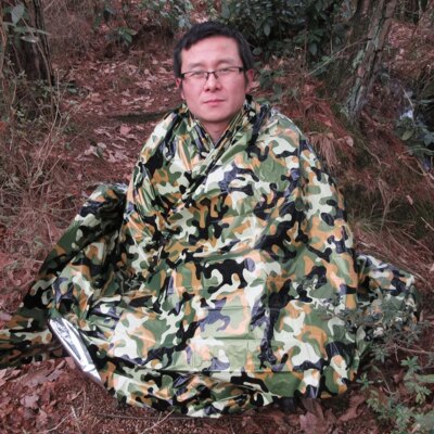 Couverture Thermique de Survie, Kit de Premiers Secours, Abri de Camp