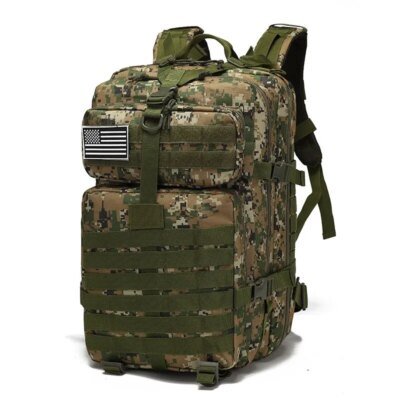 Sac à dos de randonnée militaire de grande capacité pour hommes