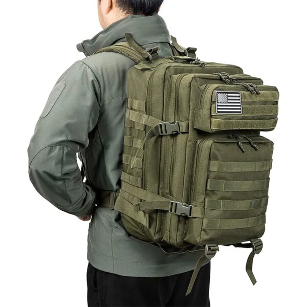 Sac à dos militaire tactique de grande capacité pour hommes – Image 2