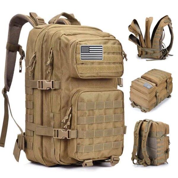 Sac à dos militaire tactique de grande capacité pour hommes – Image 5
