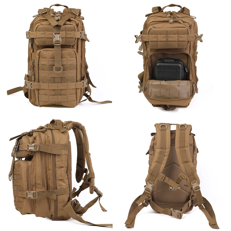 Sac à Dos Militaire Extensible pour Homme et Femme, 30L, pour Voyage, Camping, html, Randonnée – Image 2