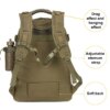 Grand sac à dos militaire extensible pour homme, sac à dos d'assaut Molle