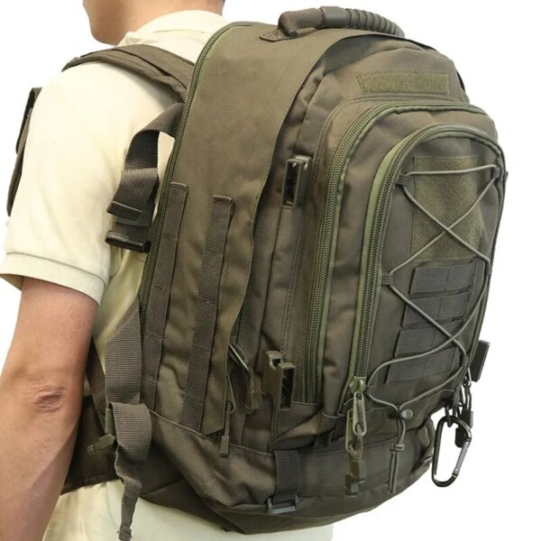 Grand sac à dos militaire extensible pour homme, sac à dos d'assaut Molle – Image 6