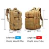 Sac à dos militaire étanche en nylon pour homme, sac à dos de randonnée et de camping, sacs de sports de plein air, sac de chasse, sac de trekking, 900D, 30L, 50L