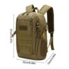 Sac à dos de camping étanche unisexe, militaire, DulArmy, Molle Rucksack
