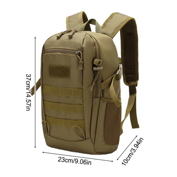 Sac à dos de camping étanche unisexe, militaire, DulArmy, Molle Rucksack – Image 6