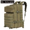 Sacs à dos militaires d'extérieur, sacs à dos, camping, randonnée, trekking, pêche, chasse, 30L, 50L
