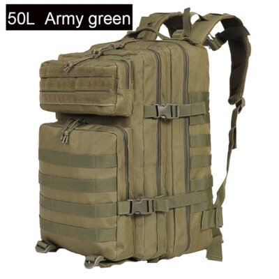 Sacs à dos militaires d'extérieur, sacs à dos, camping, randonnée, trekking, pêche, chasse, 30L, 50L
