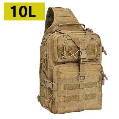 Sac à Dos Militaire Molle CamSolomon pour Homme, Sacoche d'Assaut