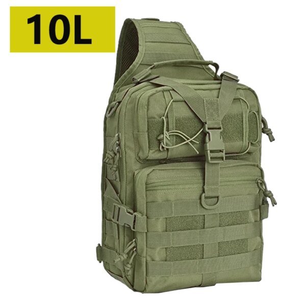 Sac à Dos Militaire Molle CamSolomon pour Homme, Sacoche d'Assaut