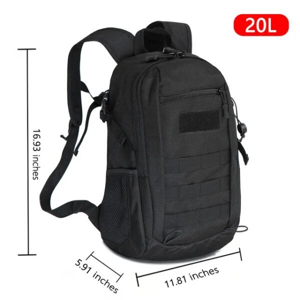 Sac à dos tactique militaire pour hommes, 15l, 20l, étanche, Sport, voyage