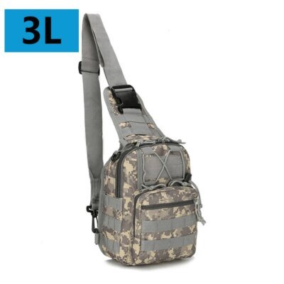 Sac à Dos Militaire Molle CamSolomon pour Homme, Sacoche d'Assaut