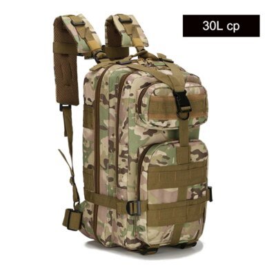 Sacs à dos militaires 30L ou 50L, Nylon 1000D, étanches