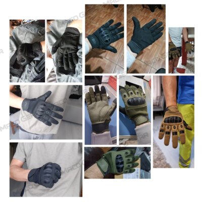 Gants à écran tactile tactique doigt complet, mitaines de chasse pour hommes, militaire, équitation