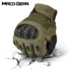 Gants à écran tactile tactique doigt complet, mitaines de chasse pour hommes, militaire, équitation