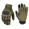 Gants à écran tactile tactique doigt complet, mitaines de chasse pour hommes, militaire, équitation
