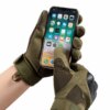 Gants militaires tactiques doigt complet pour hommes, écran tactile, Paintball Airsoft