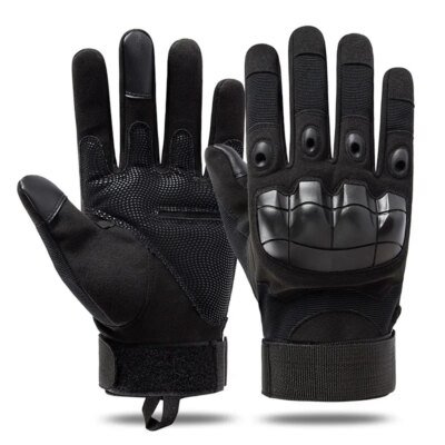 Gants militaires tactiques doigt complet pour hommes, écran tactile, Paintball Airsoft