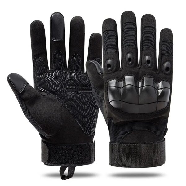 Gants militaires tactiques doigt complet pour hommes, écran tactile, Paintball Airsoft
