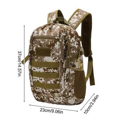 Sac à dos de camping étanche unisexe, militaire, DulArmy, Molle Rucksack