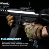 Gants tactiques à doigt complet, militaire, cyclisme, Airsoft, Paintball, chasse
