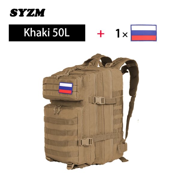 SYZM-Sac à Dos Militaire Multifonctionnel pour Sports de Plein Air