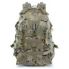 Sac à dos militaire réfléchissant 40l pour homme, accessoire de voyage tactique