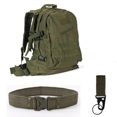 Sac à dos militaire 3D 55L, pour sport de plein air, escalade, camping, randonnée, voyage