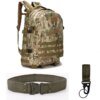Sac à dos militaire 3D 55L, pour sport de plein air, escalade, camping, randonnée, voyage