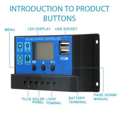 Panneau solaire pour touristes, 12V, USB, contrôleur 60A, cellules solaires, chargeur pour voiture, yacht, montres, charge de batterie, nouveau, 2023