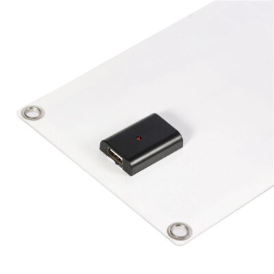 18189-7a8257.jpg Kit de panneau solaire USB 5V, 20W, systÚme de chargeur de batterie de randonnée en plein air, invitation pour téléphone portable, montre de banque d'alimentation