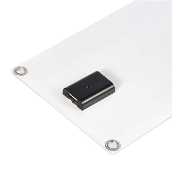 18189-7a8257.jpg Kit de panneau solaire USB 5V, 20W, système de chargeur de batterie de randonnée en plein air, invitation pour téléphone portable, montre de banque d'alimentation