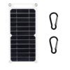 18193-748c91.jpg Kit de panneau solaire USB 5V, 20W, systÚme de chargeur de batterie de randonnée en plein air, invitation pour téléphone portable, montre de banque d'alimentation