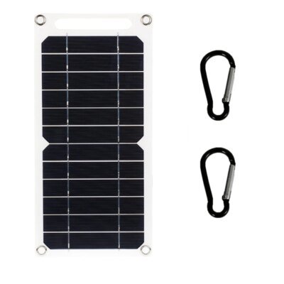 18193-748c91.jpg Kit de panneau solaire USB 5V, 20W, systÚme de chargeur de batterie de randonnée en plein air, invitation pour téléphone portable, montre de banque d'alimentation