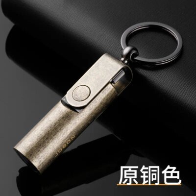 Porte-clés briquet Kerosene, torche Portable créative, accessoires pour fumer, imperméable et coupe-vent, cadeaux pour hommes, 10000 assortis