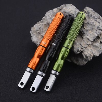 Briquet à Lame en Alliage de Magnésium Super Dur pour Homme, Bâton d'Allumage Étanche, Outils de Survie Sauvage, Camping en Plein Air