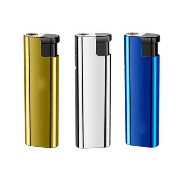 Briquet à Jet à Flamme Bleue avec Coque D.lique, Résistant au Vent, Accessoires de struction ée pour Camping en Plein Air, Renard, Nouvelle Collection 2023