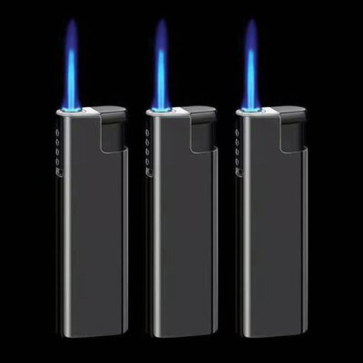 18353-1eb01d.jpg Briquet à Jet à Flamme Bleue avec Coque D.lique, Résistant au Vent, Accessoires de struction ée pour Camping en Plein Air, Renard, Nouvelle Collection 2023