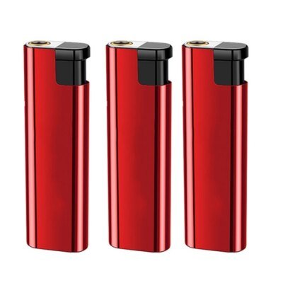 Briquet à Jet à Flamme Bleue avec Coque D.lique, Résistant au Vent, Accessoires de struction ée pour Camping en Plein Air, Renard, Nouvelle Collection 2023
